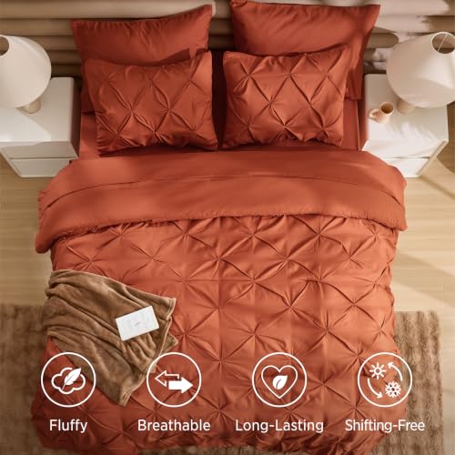 7pc California King Comforter Set & Sheets