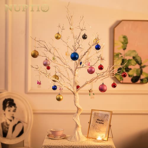 Artificial White Tree Branch for Christmas