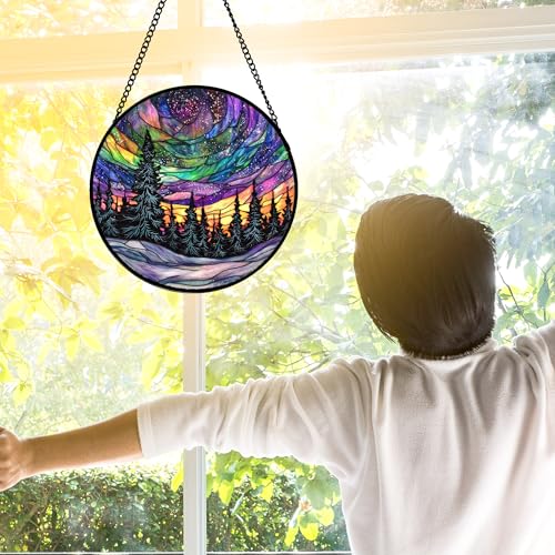 Stained Glass Window Hanging