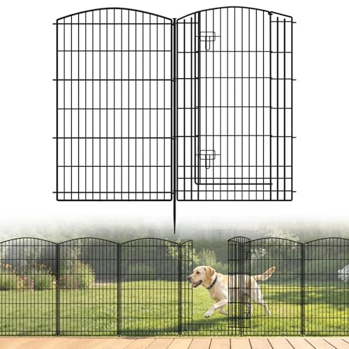 Decorative Garden Fence 12 Panels 26ft