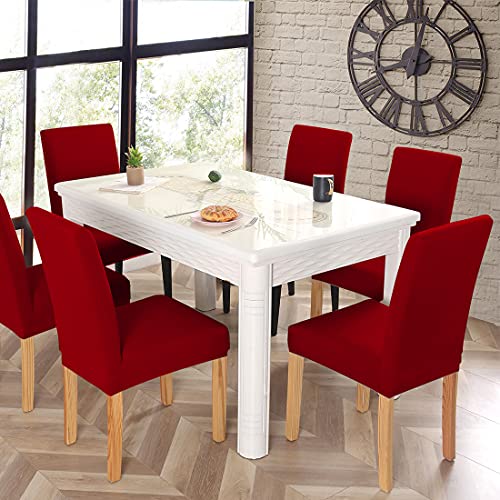 8 Pcs Dining Chair Slipcover