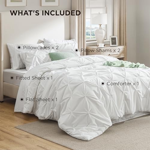 7 Piece California King Comforter Set & Sheets
