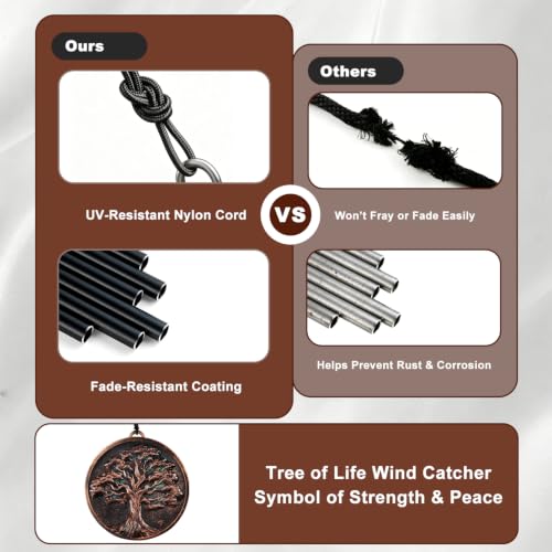 60” Large Wind Chimes for Outside