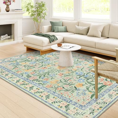 Boho Washable Rugs 8x10
