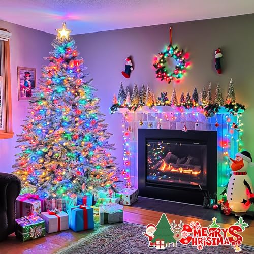 132ft 400 LED Christmas Lights Indoor Outdoor Waterproof (132 Foot)