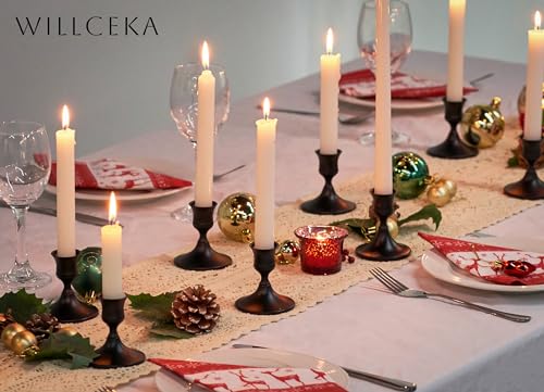 Black Taper Candle Holder (12 Count)