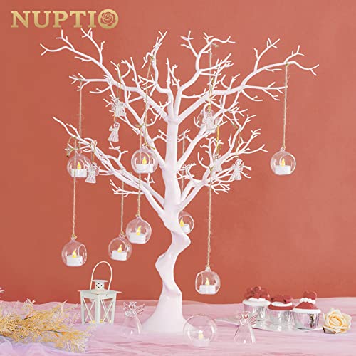 White Ornament Tree (2 Count)