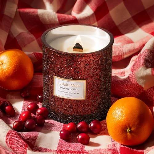 Ruby Berry Bliss Scented Candles for Home