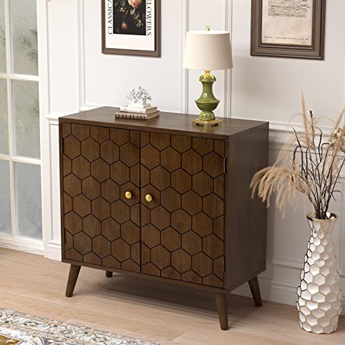 Set of 2 32" Storage Sideboards with Doors (2 Count)