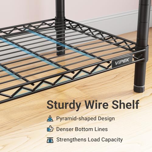 V7C Portable Closet for Hanging Clothes Heavy Duty Rack with Cover