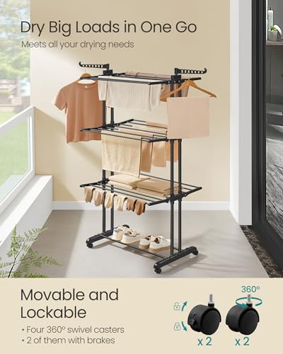 4 Tier Clothes Drying Rack