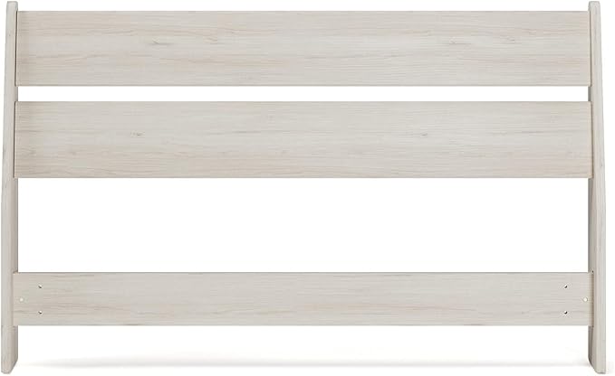 Signature Design by Ashley Socalle Modern Open Slat Full Headboard, Natural Beige