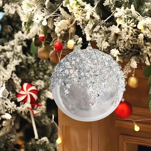3Pcs Christmas Balls Ornaments (3 Count)
