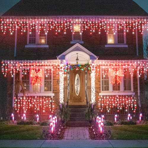 99ft Icicle Lights for Outside