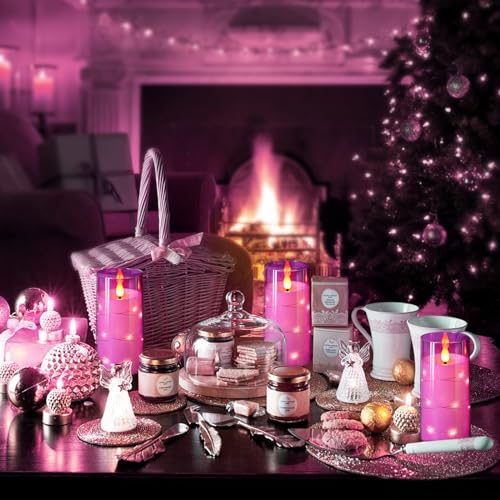 3"x6"Flickering Flameless Candles