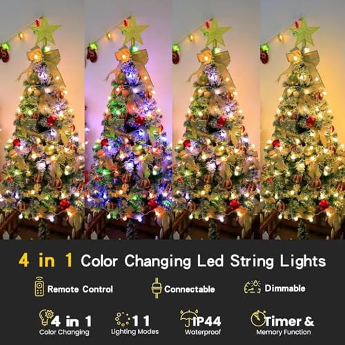 116ft Globe String Lights with Remote (116 Foot)