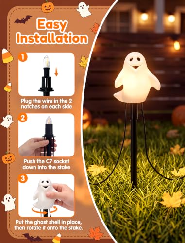 10.5FT Halloween Pathway Lights (5 Count)
