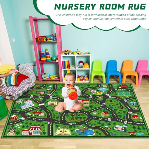 Kids Playmat Rug 8x10 ft