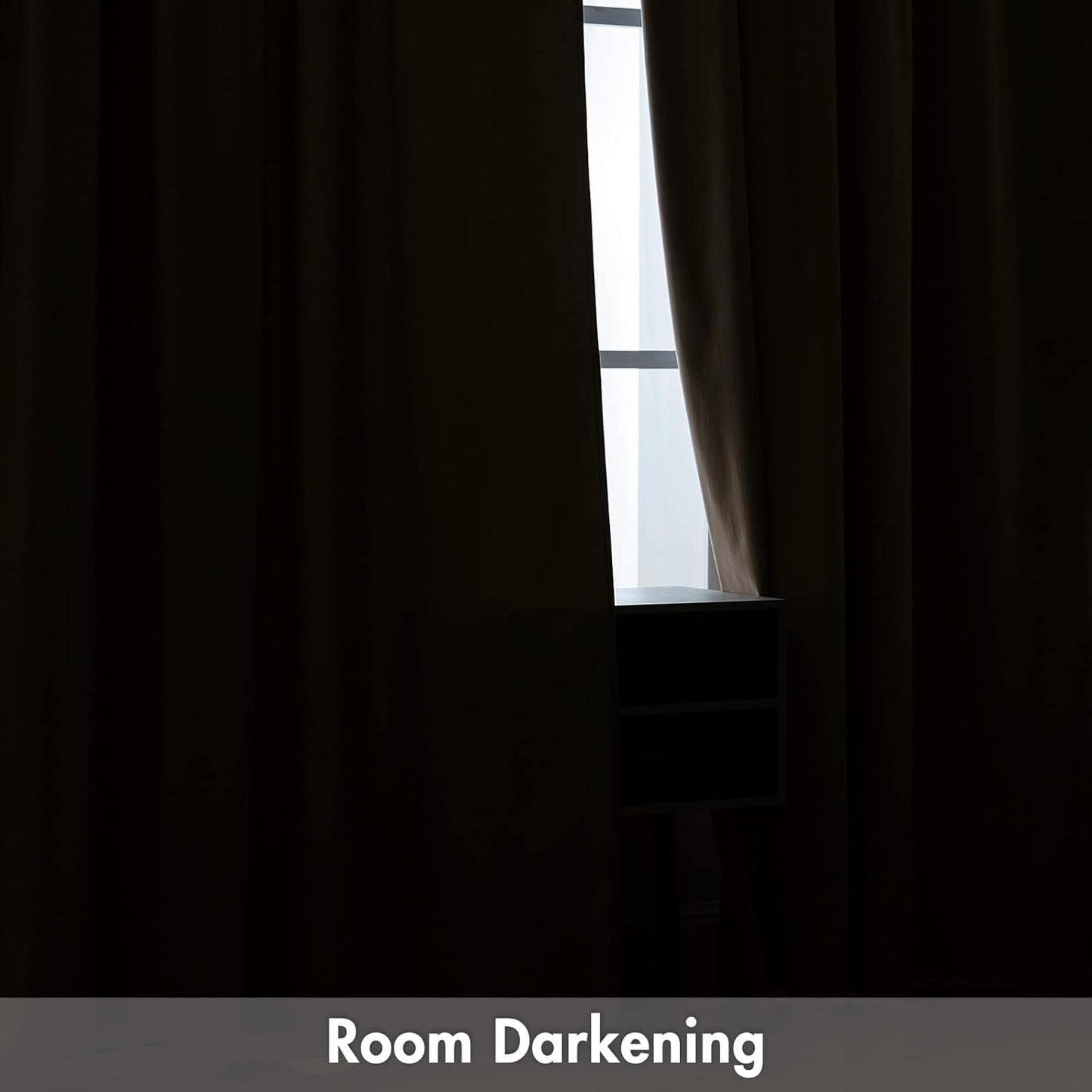 MIULEE Camel Beige Velvet Curtains Thermal Insulated Blackout Curtain Drapes for Bedroom Living Room Darkening 84 Inches Long Curtains Panels Rod Pocket Set of 2