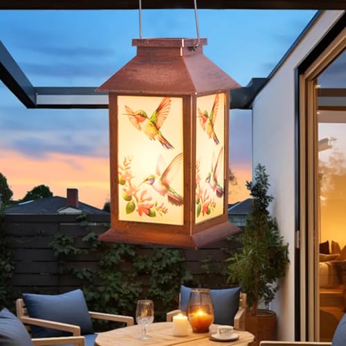 Hummingbird Lantern Wind Chimes