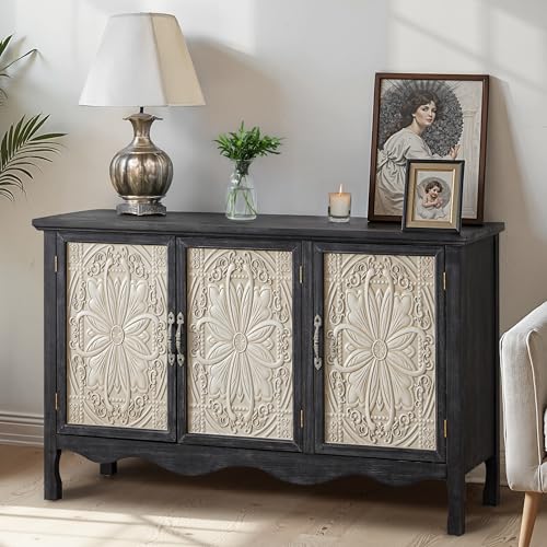 Farmhouse Sideboard Buffet Cabinet with Storage