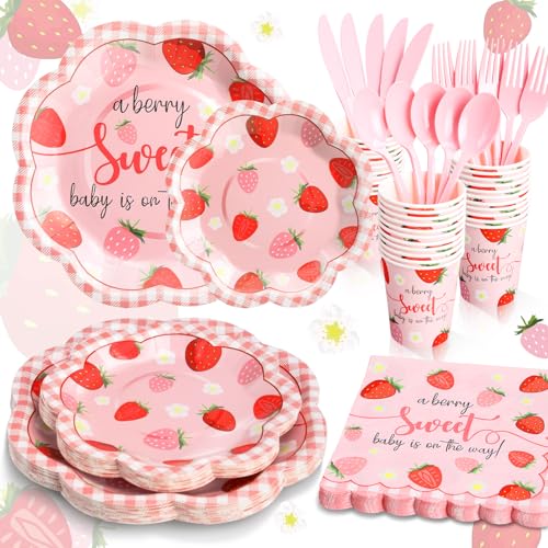 Strawberry Baby Shower Decorations for Girl