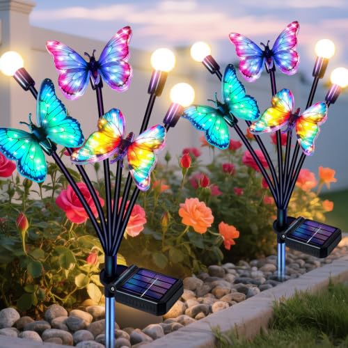 Solar Garden Lights Outdoor (4 Count)