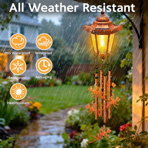 Large Solar Moon Fairy Wind Chimes