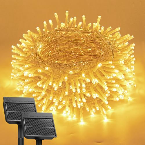 2 Pack Solar String Lights Outdoor (2 Count)