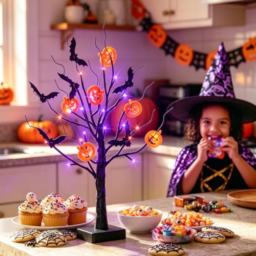 Halloween Decorations Indoor Halloween Tree Black Spooky Tree