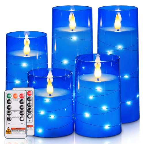 Flickering Flameless Candles (5 Count)