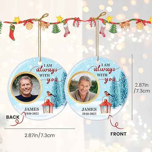 Personalized Memorial Christmas Ornament