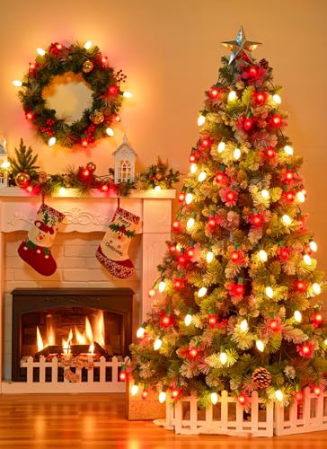 100Ft Christmas Lights Outdoor (100 Count)