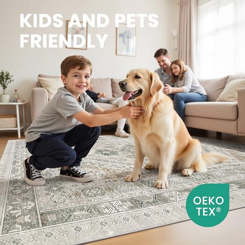 5x7 Area Rugs for Living Room (35 Sq Ft)