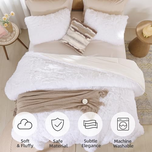 Fluffy Queen Comforter Set