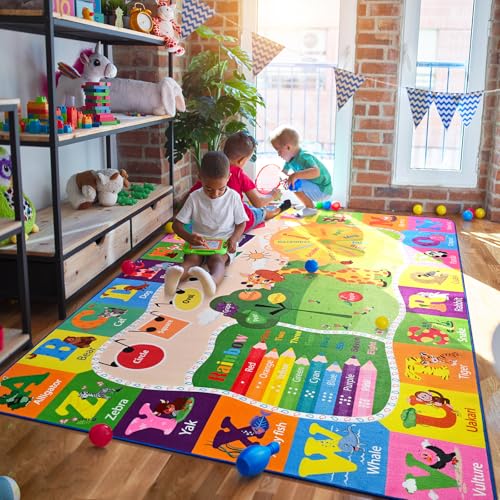 BENRON 4x6 Kids Rug for Playroom Classroom