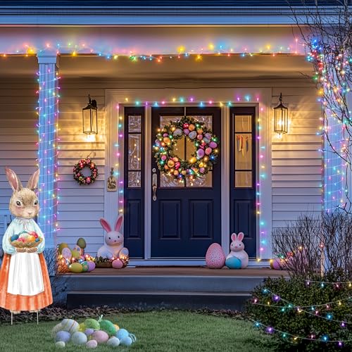 200 LED Easter Lights for Classroom Decor (66 Foot)