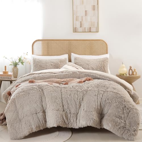 Fluffy King Size Comforter Set
