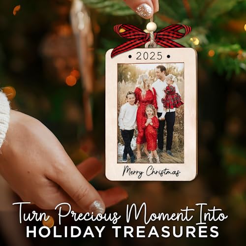 2025 Christmas Ornament Picture Frame