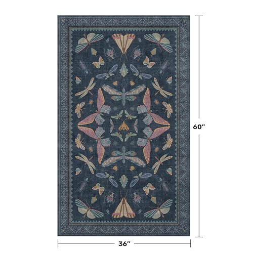 Washable 3x5 Indoor Rugs for Entryway (15 Sq Ft)