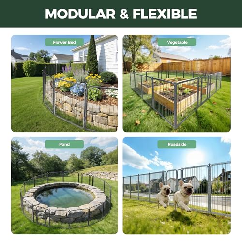 No Dig Garden Fence
