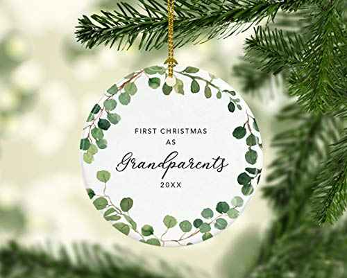 Custom Year Round Ceramic Porcelain Christmas Tree Ornament Keepsake Collectible Gift