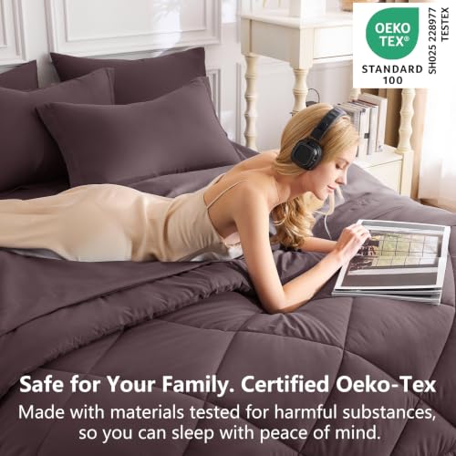 Full Size Comforter Sets Cocoa Powder