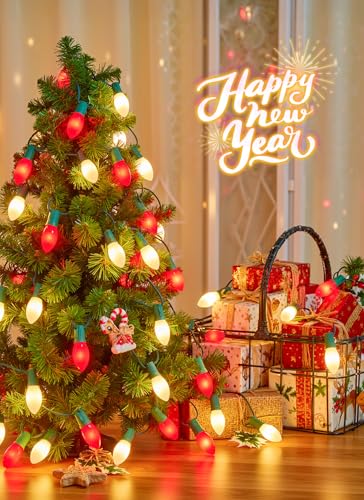 100Ft Christmas Lights Outdoor (100 Count)