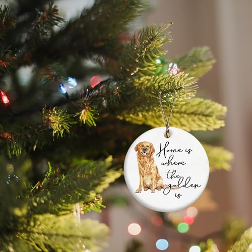 Golden Retriever Decor Gifts Ornament