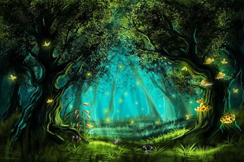 Fantasy Forest Wallpaper (99.2 Sq Ft)