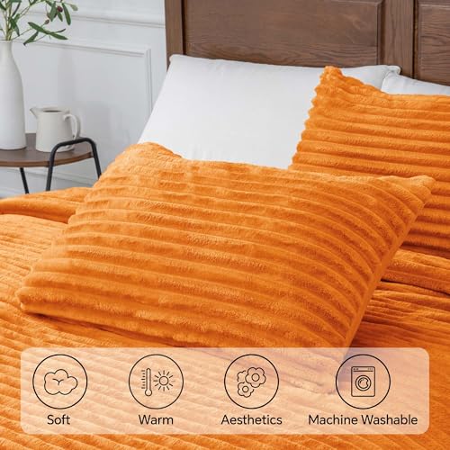 Fleece Full Comforter Set