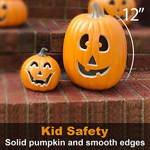 12" JackoLantern Decorations (13 inch Round Smile Face)