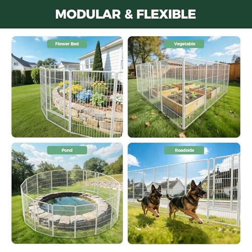 No Dig Garden Fence