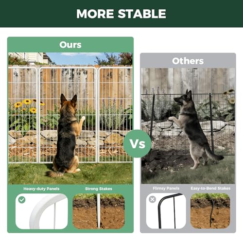 No Dig Garden Fence